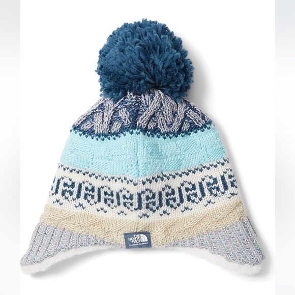 The North Face Baby Fair Isle Earflap Beanie, 6 months—NWT - Picture 1 of 4